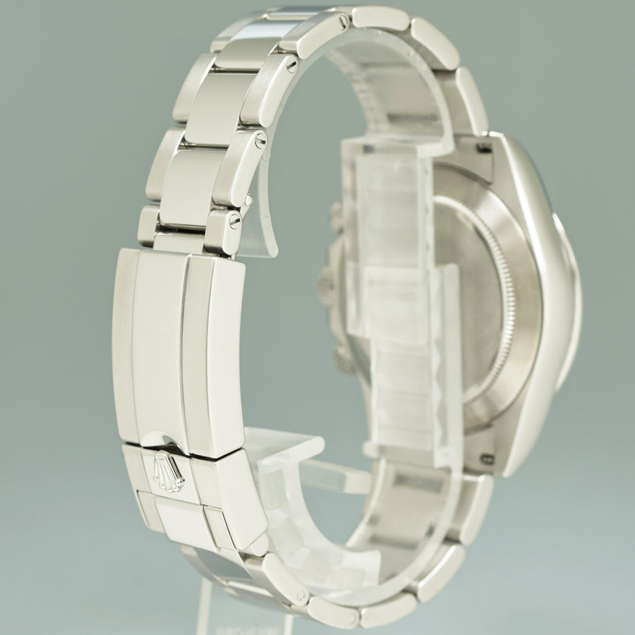 2009 MINT Rolex 40mm Daytona 116520 White APH Chronograph Steel Watch Box