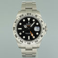 2018 MINT Rolex 216570 Explorer II 42mm Black Dial Steel Oyster Watch Box