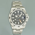 2018 MINT Rolex 216570 Explorer II 42mm Black Dial Steel Oyster Watch Box