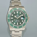 2020 MINT PAPERS Rolex 116610LV Submariner Hulk Green Dial Ceramic Watch Box