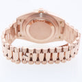 MINT 2020 Rolex President 40mm Rose Gold Sundust Roman 228235 Watch Box