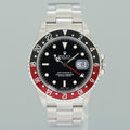 2006 MINT PAPERS Rolex GMT-Master II Coke Black Red Steel 16710 40mm Watch Box