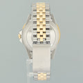 MINT Rolex GMT-Master 16753 Two-Tone Yellow Jubilee Black Dial 40mm Watch Box