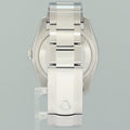 MINT 2013 Rolex DateJust 36mm 116200 Steel Oyster Black Roman Dial Watch Box