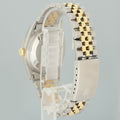 PAPERS MINT Rolex DateJust 36mm White Roman 16233 Two Tone Steel Jubilee Watch Box