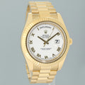 MINT PAPERS Rolex Day Date II President Yellow Gold White Roman 218238 Watch Box