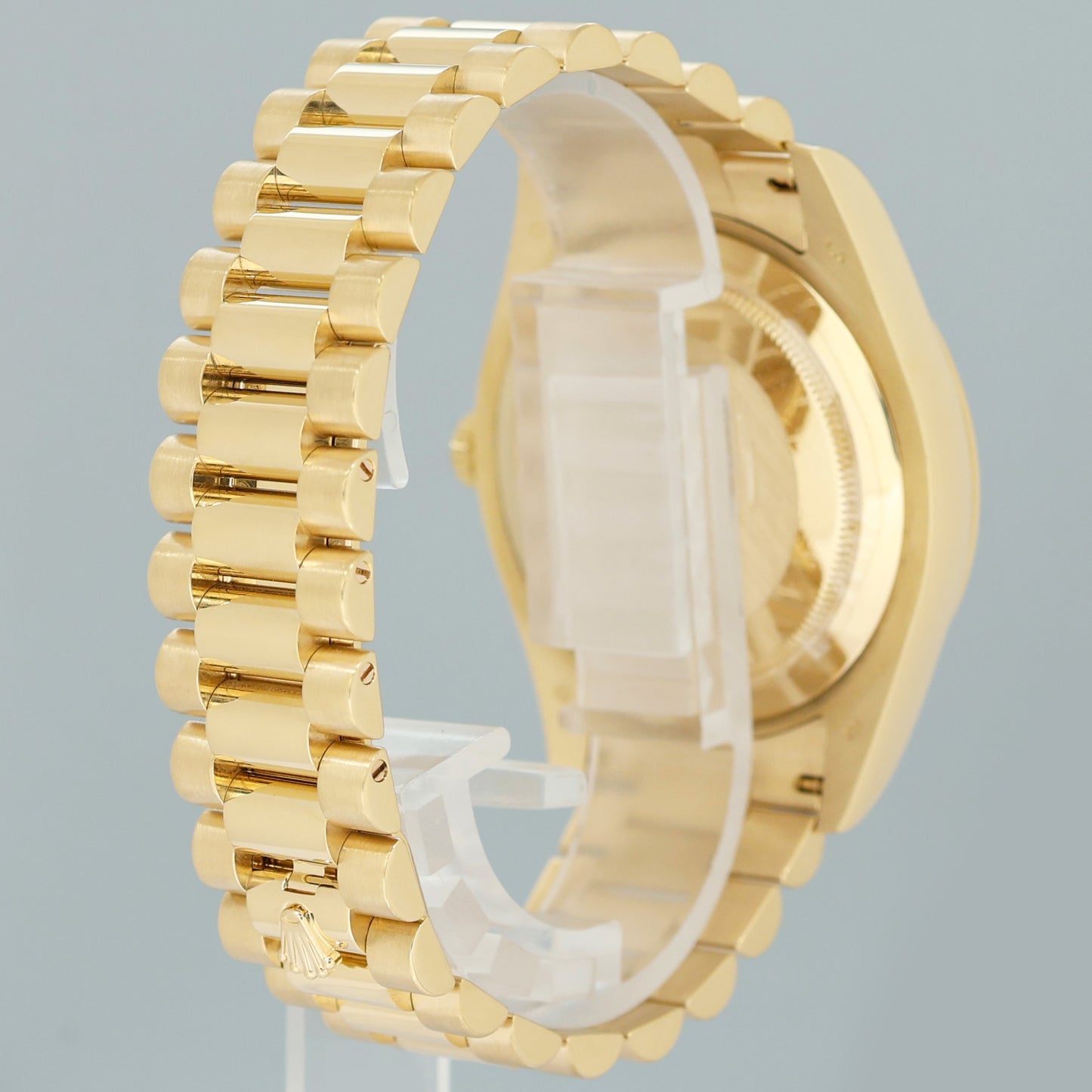 MINT PAPERS Rolex Day Date II President Yellow Gold White Roman 218238 Watch Box