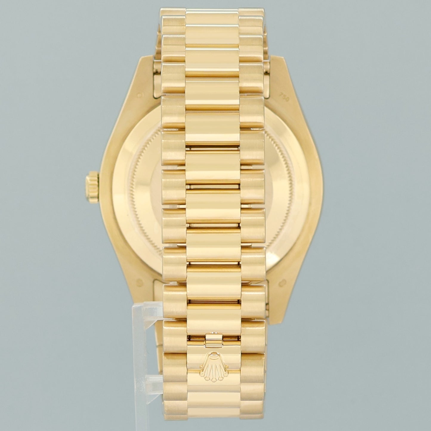 MINT PAPERS Rolex Day Date II President Yellow Gold White Roman 218238 Watch Box