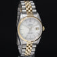 MINT Rolex DateJust 36mm Silver Stick 16233 Two Tone 18k Gold Steel Jubilee Watch Box