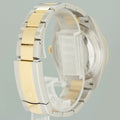 MINT Rolex 126333 DateJust Black Stick 41 Two Tone Yellow Gold 41mm Watch Box