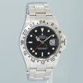 MINT 1998 PAPERS Rolex Explorer II 16570 Black Date GMT 40mm Watch Box