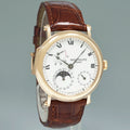 PAPERS 2026 Service Patek Philippe 5054R Rose Gold 36mm Moon Phase Leather Watch