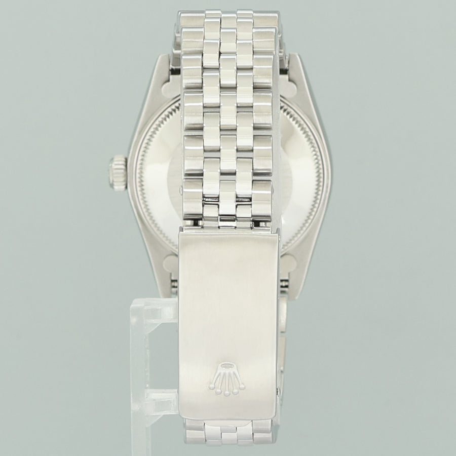 MINT Ladies Rolex Midsize 31mm Datejust Jubilee White Roman Steel 78274 Watch Box
