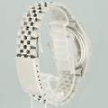 MINT Rolex DateJust 16014 Glacier Blue Diamond Jubilee Band 36mm Watch Box