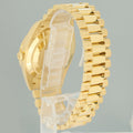 2026 NEW PAPERS Rolex Day Date 40 Yellow Gold Green Ombre Baguette 228398TBR Watch