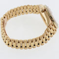 MINT Ladies Rolex DateJust President 26mm 6917 Gold MOP Diamond Bezel Watch