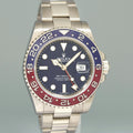 MINT PAPERS Rolex GMT-Master II Pepsi White Gold Blue Dial 116719BLRO Watch Box