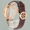 MINT Patek Philippe 5230r 39mm Rose Gold World Time Leather Band Watch Box