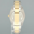 2022 NEW PAPERS 126333 Rolex DateJust 41 Two Tone Yellow Gold Wimbledon Watch Box