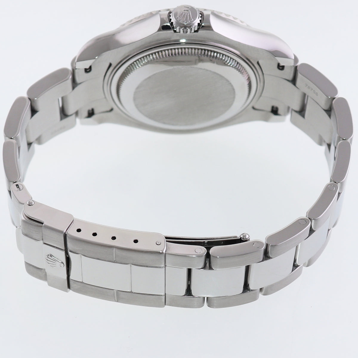 2005 MINT PAPERS Ladies Rolex Yacht-Master 168622 35mm Stainless Steel Platinum Watch Box