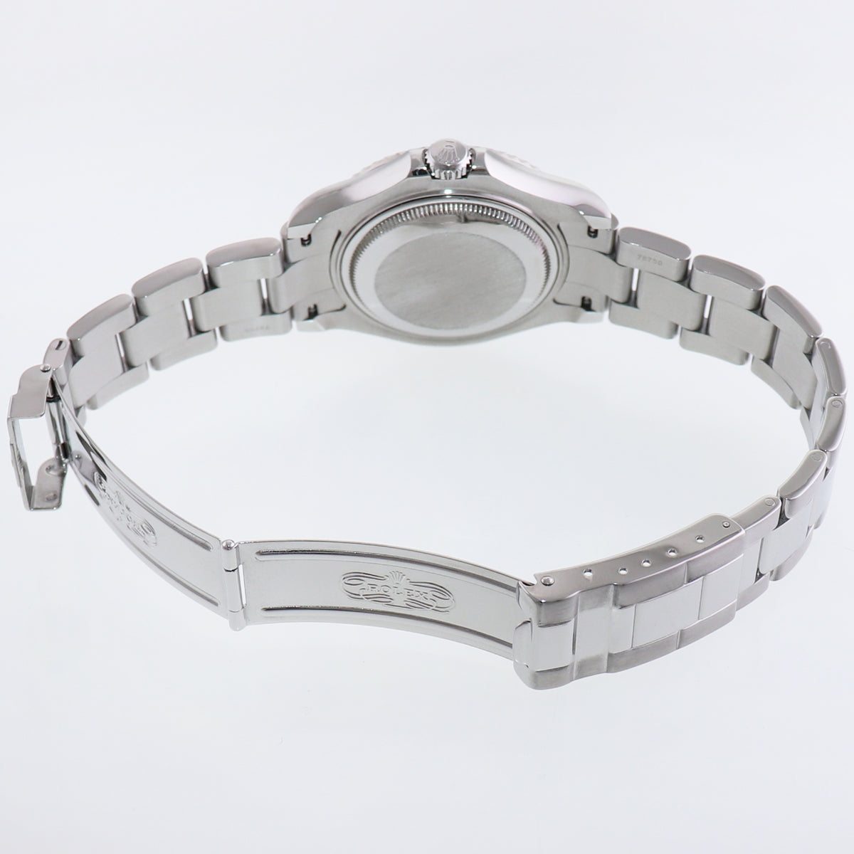 2005 MINT PAPERS Ladies Rolex Yacht-Master 168622 35mm Stainless Steel Platinum Watch Box