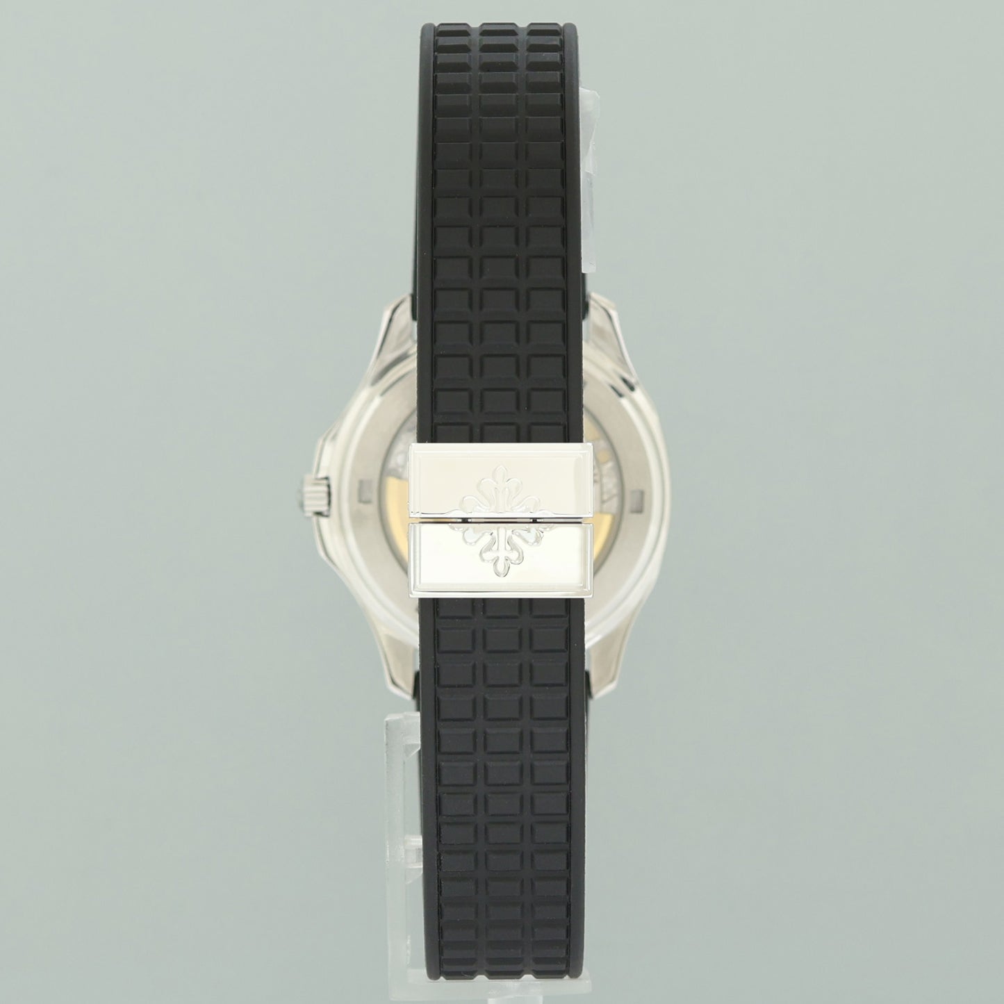 MINT PAPERS Patek Philippe Steel Aquanaut Black Rubber JUMBO 5065a-001 38mm Watch