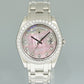 MINT Rolex Platinum Masterpiece Diamond 18946 39MM Mother of Pearl Diamond Watch