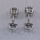 14k White Gold 1.50ctw Diamond Stud Earrings