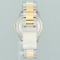 MINT Rolex DateJust 16233 Two Tone Yellow Gold Oyster White Roman Watch Box