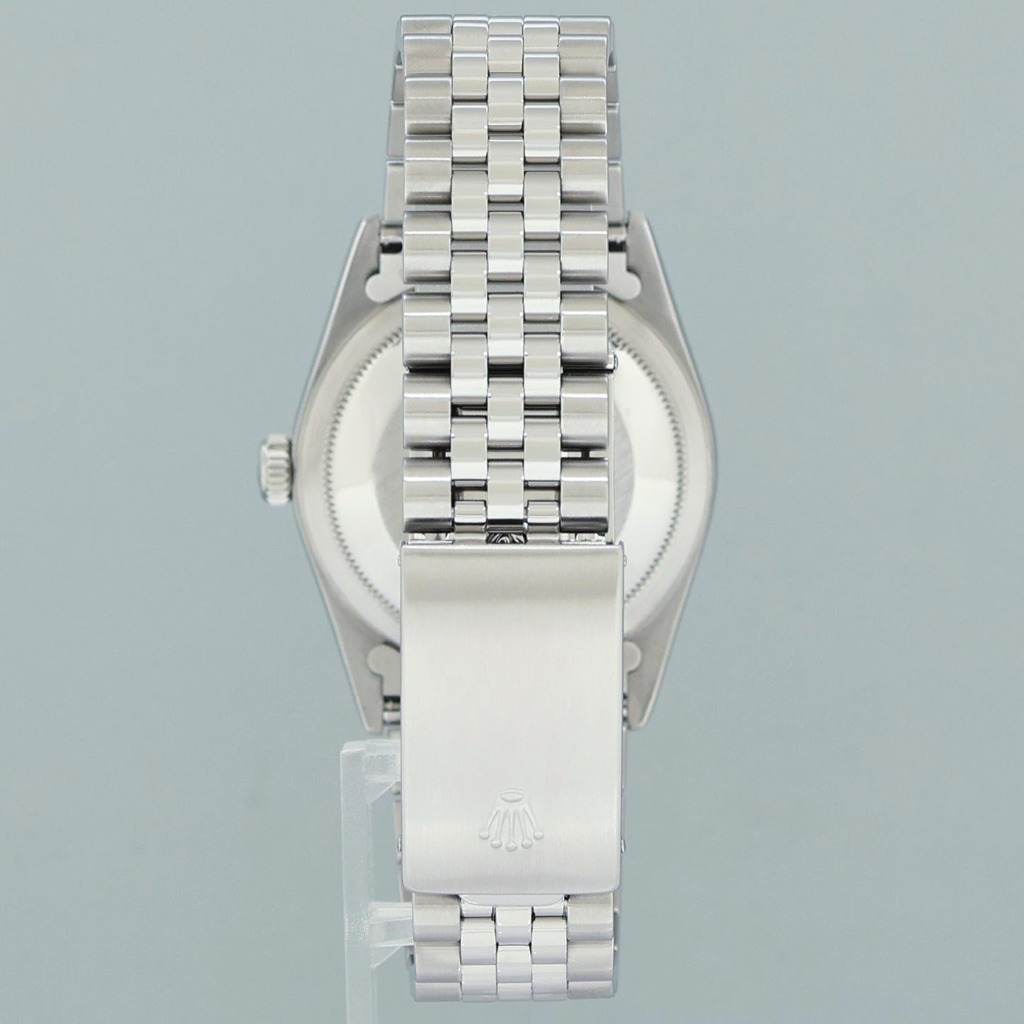 MINT Rolex DateJust 16234 Blue Diamond Jubilee White Gold Fluted Watch Box