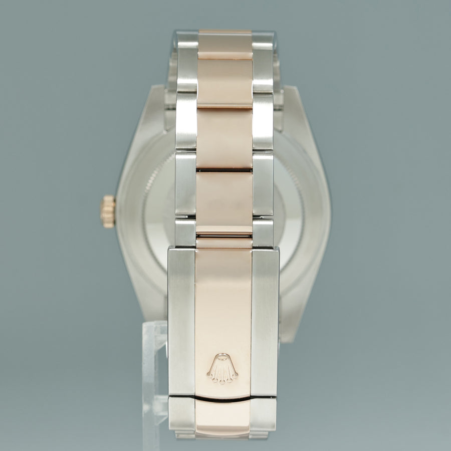 2024 NEW PAPERS Rolex DateJust 41 126331 Diamond Rose Gold Two-Tone Watch Box