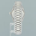 MINT Rolex 79166 Platinum 26mm President Datejust Mother of Pearl Watch Box