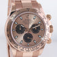 MINT Rolex Daytona Cosmograph Rose Gold Sundust Panda 116505 Chrono Watch Box