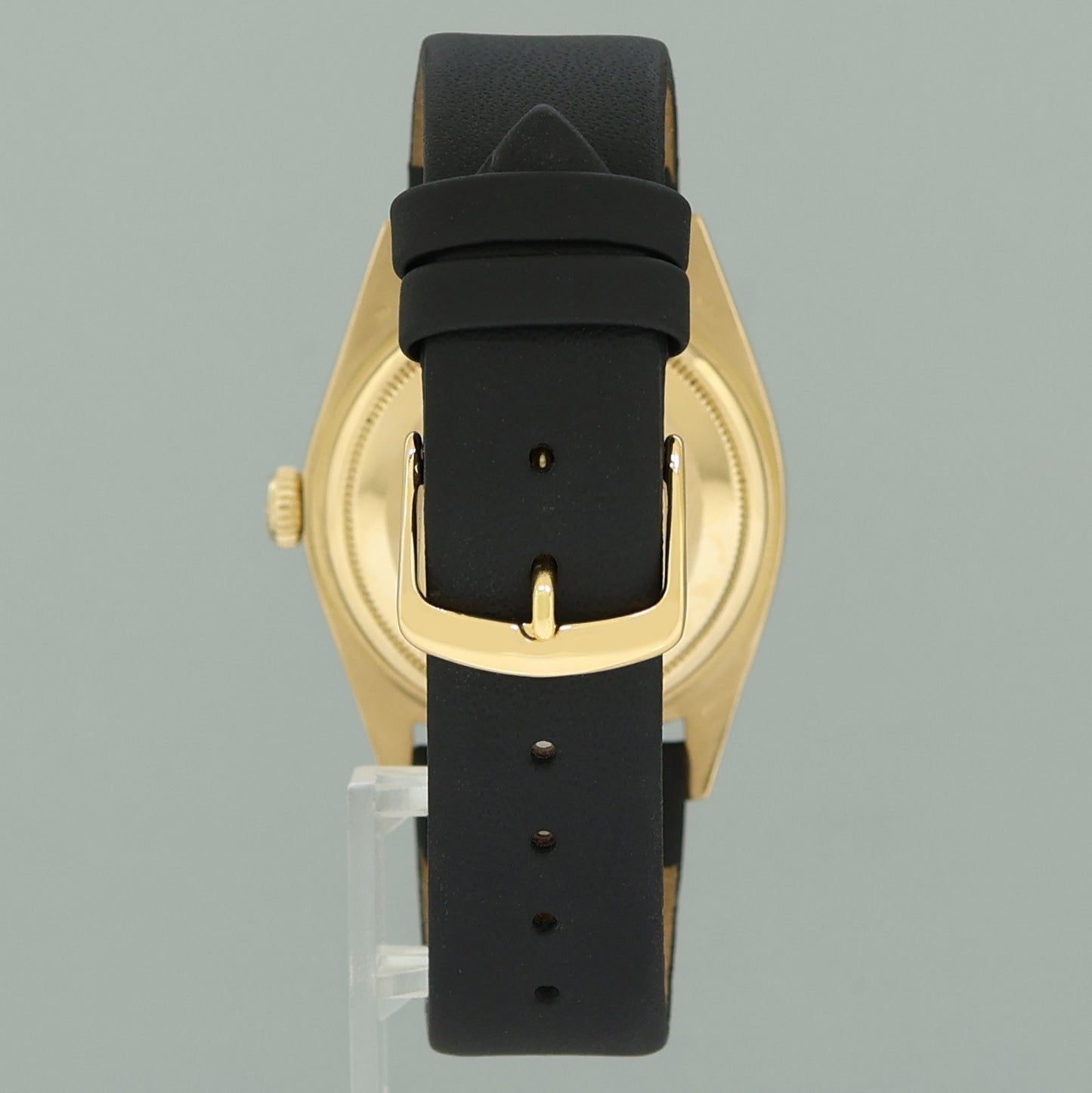 Rolex Day-Date President 1803 Black Diamond Bezel Yellow Gold 36mm Watch Box