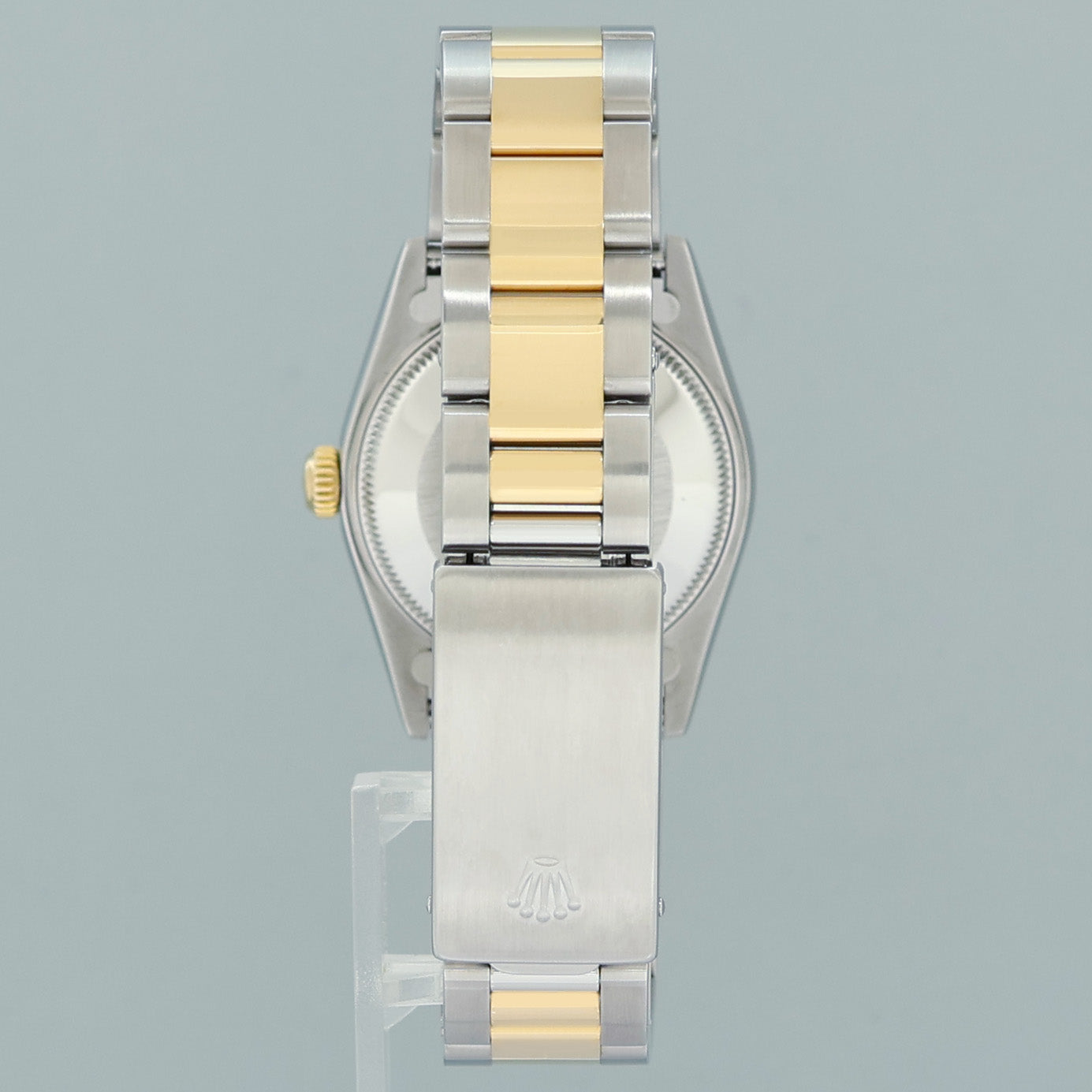 2003 PAPERS MINT Ladies Rolex 78273 Two Tone 31mm Champagne Stick Oyster Watch