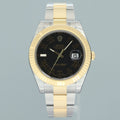 STICKERS NEW Rolex Datejust 2 Wimbledon 116333 Two-Tone Yellow Gold Oyster Watch Box