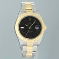 STICKERS NEW Rolex Datejust 2 Wimbledon 116333 Two-Tone Yellow Gold Oyster Watch Box