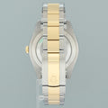 STICKERS NEW Rolex Datejust 2 Wimbledon 116333 Two-Tone Yellow Gold Oyster Watch Box