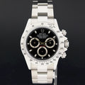 2004 MINT PAPERS Rolex 116520 Daytona Black Steel 40mm Cosmograph Watch Box