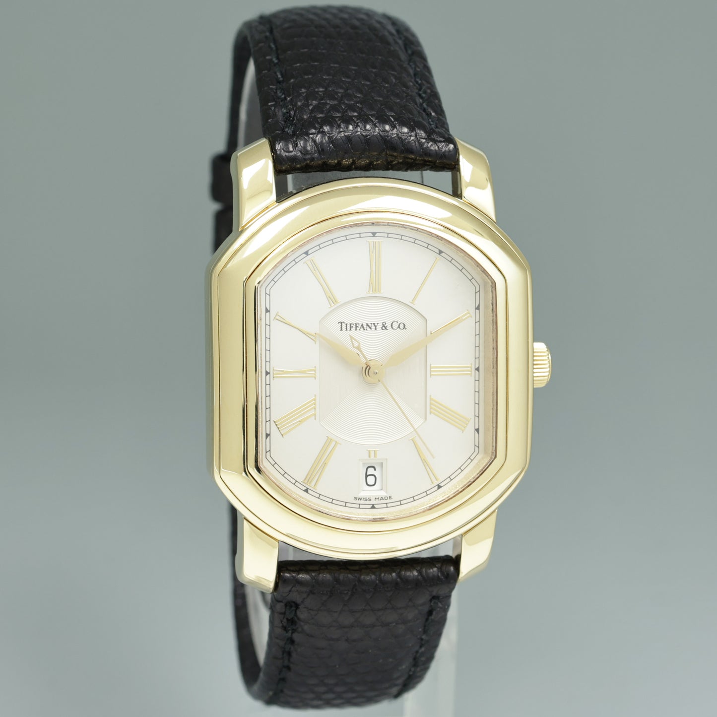 Tiffany & Co. Yellow Gold Mark Coupe Roman Numeral Automatic Watch