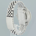 DIAMOND Bezel Rolex DateJust 36mm Glacier Blue Diamond 16030 Steel Watch Box