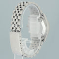 PAPERS Blue Diamond Ladies Rolex Midsize 31mm Datejust Jubilee Steel 68274 Watch Box
