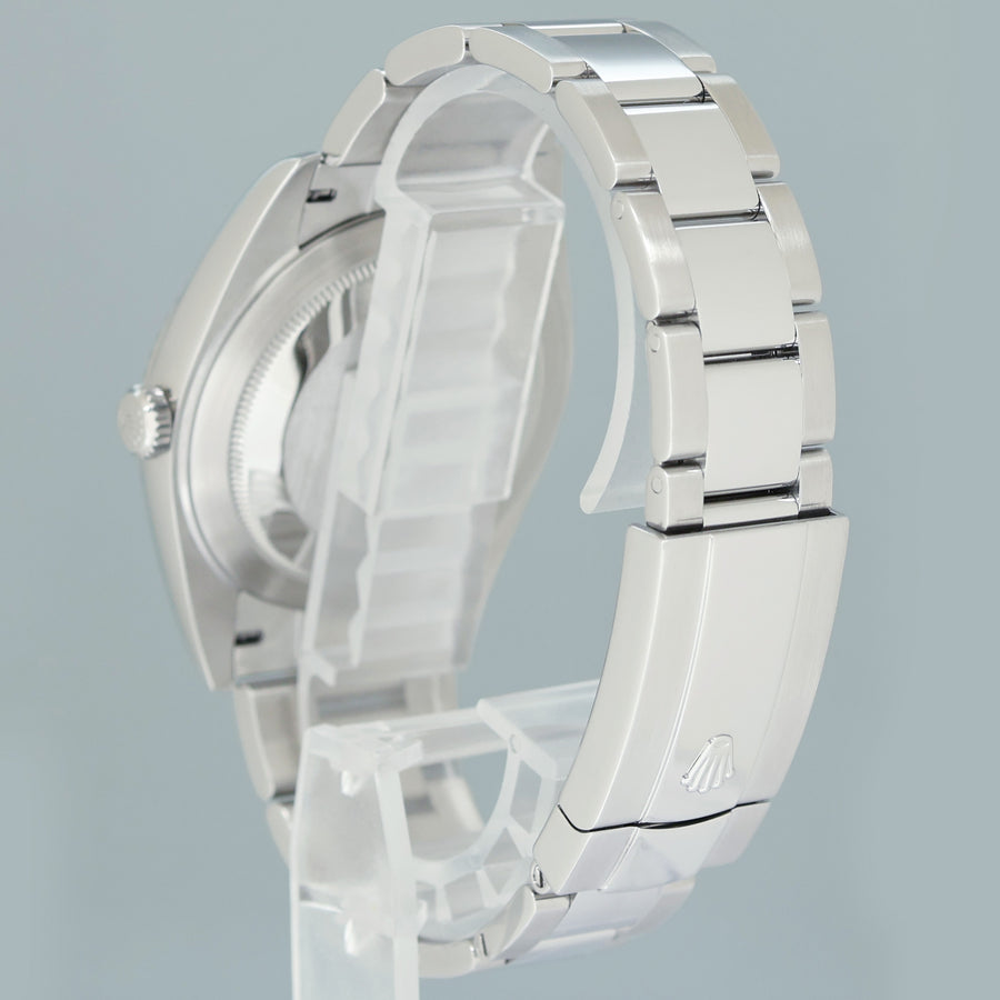2024 MINT Rolex DateJust 126334 Black Stick Oyster White Gold Fluted Watch Box