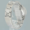 DIAMOND Bezel Rolex DateJust 36mm Glacier Blue Diamond 16200 Oyster Steel Watch Box