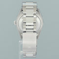 DIAMOND Bezel Rolex DateJust 36mm Glacier Blue Diamond 16200 Oyster Steel Watch Box