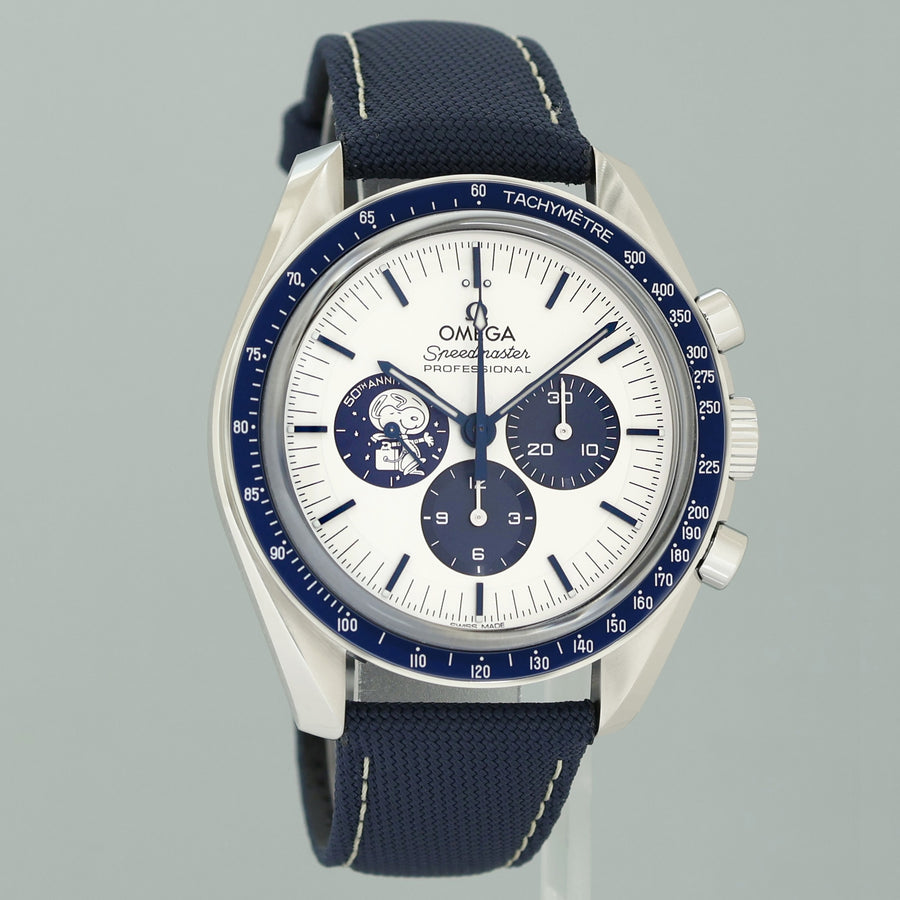 2026 NEW Omega Speedmaster Silver Snoopy 50th Anniversary 310.32.42.50.02.001 Watch