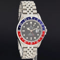 1991 MINT Rolex GMT-Master 16700 Pepsi Red Blue Jubilee 40mm Steel Watch Box