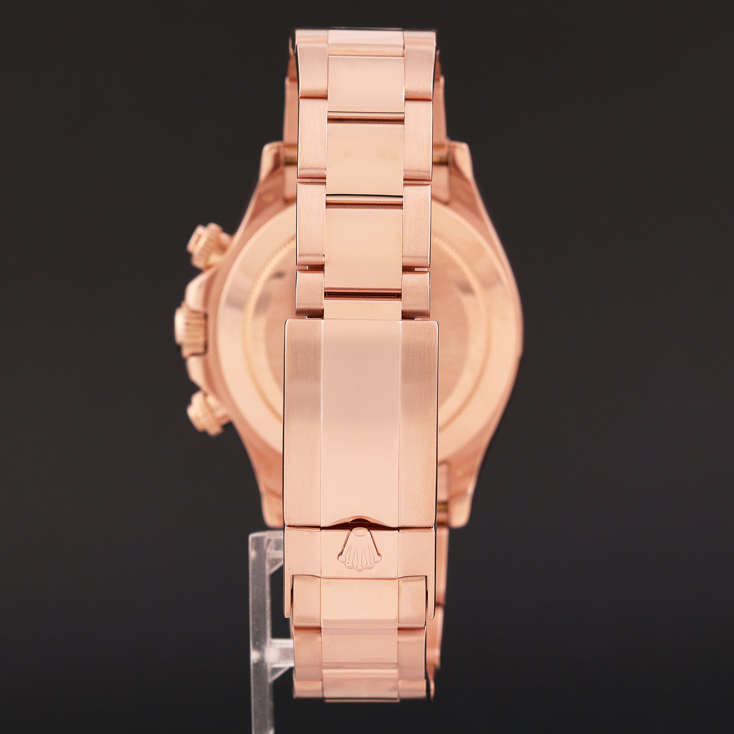 RSC PAPERS Rolex Daytona Chrono Rose Gold Chocolate Arabic 116505 Chrono Watch