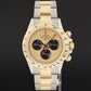 MINT Rolex Daytona 116523 Champagne Paul Newman Steel Yellow Gold Two Tone Watch