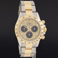 MINT Rolex Daytona 116523 Champagne Paul Newman Steel Yellow Gold Two Tone Watch